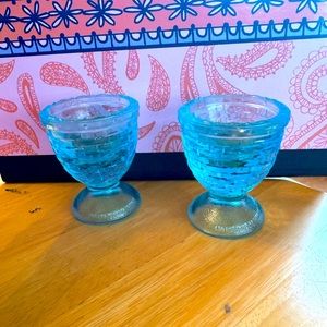 A pair of egg cups